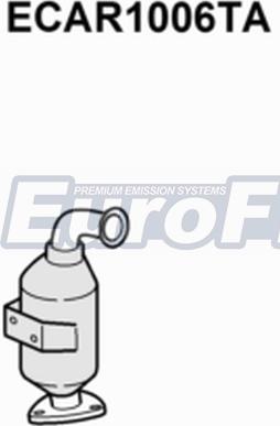 EuroFlo ECAR1006TA - Catalyseur cwaw.fr