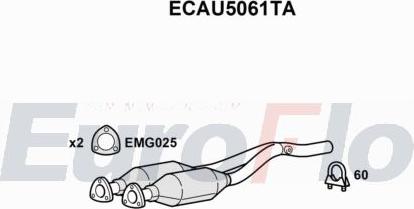 EuroFlo ECAU5061TA - Catalyseur cwaw.fr