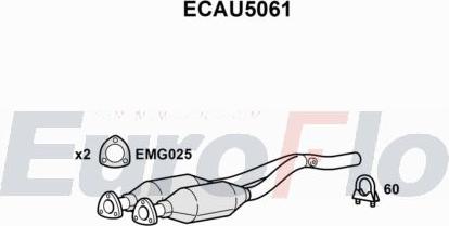 EuroFlo ECAU5061 - Catalyseur cwaw.fr