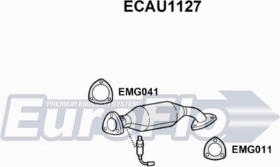 EuroFlo ECAU1127 - Catalyseur cwaw.fr