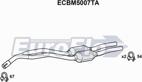 EuroFlo ECBM5007TA - Catalyseur cwaw.fr