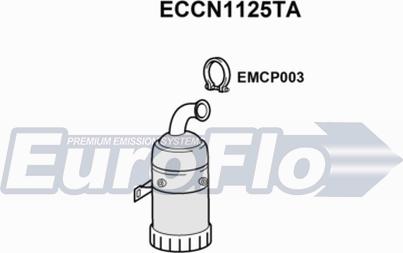 EuroFlo ECCN1125TA - Catalyseur cwaw.fr