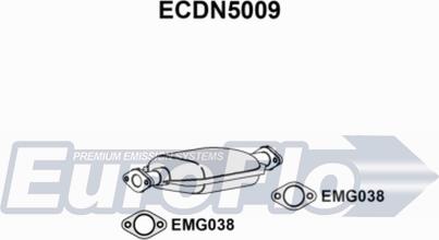 EuroFlo ECDN5009 - Catalyseur cwaw.fr