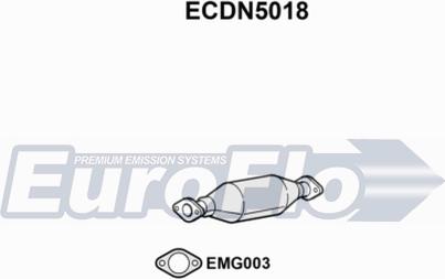 EuroFlo ECDN5018 - Catalyseur cwaw.fr