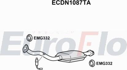 EuroFlo ECDN1087TA - Catalyseur cwaw.fr