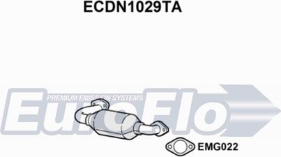 EuroFlo ECDN1029TA - Catalyseur cwaw.fr