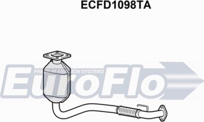 EuroFlo ECFD1098TA - Catalyseur cwaw.fr