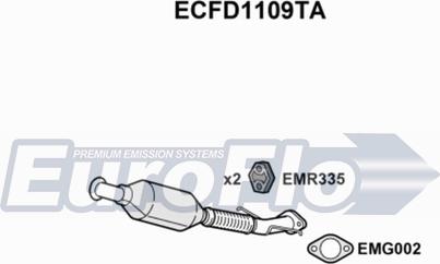 EuroFlo ECFD1109TA - Catalyseur cwaw.fr