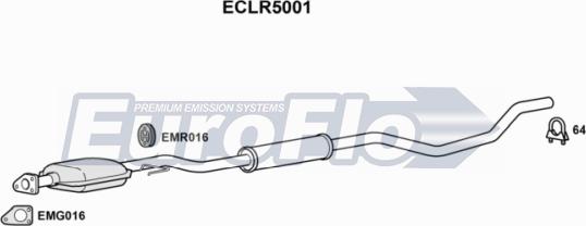 EuroFlo ECLR5001 - Catalyseur cwaw.fr