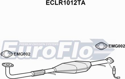 EuroFlo ECLR1012TA - Catalyseur cwaw.fr