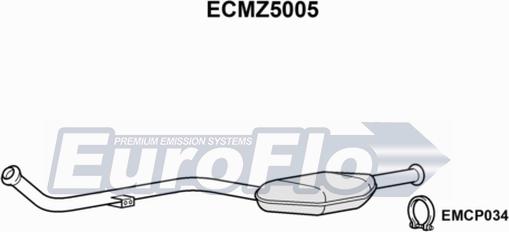 EuroFlo ECMZ5005 - Catalyseur cwaw.fr