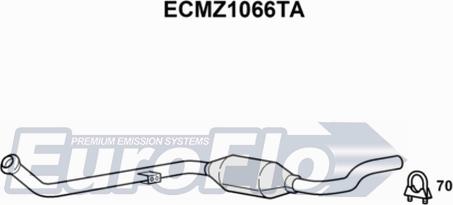 EuroFlo ECMZ1066TA - Catalyseur cwaw.fr