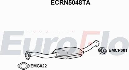 EuroFlo ECRN5048TA - Catalyseur cwaw.fr