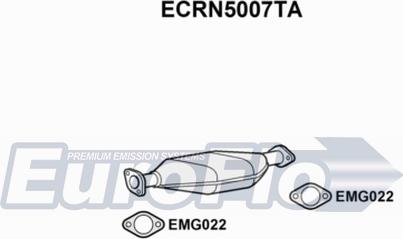 EuroFlo ECRN5007TA - Catalyseur cwaw.fr