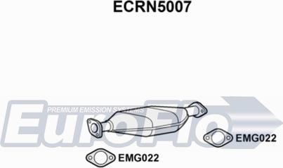 EuroFlo ECRN5007 - Catalyseur cwaw.fr