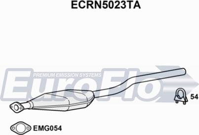 EuroFlo ECRN5023TA - Catalyseur cwaw.fr