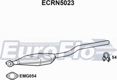 EuroFlo ECRN5023 - Catalyseur cwaw.fr