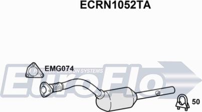 EuroFlo ECRN1052TA - Catalyseur cwaw.fr