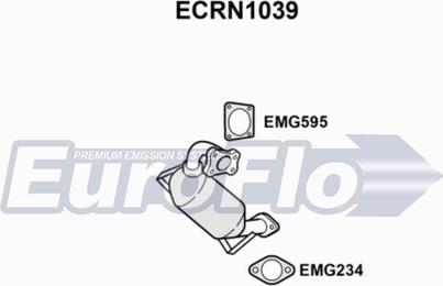 EuroFlo ECRN1039 - Catalyseur cwaw.fr