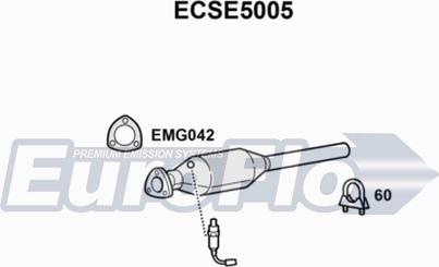 EuroFlo ECSE5005 - Catalyseur cwaw.fr