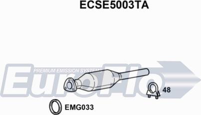 EuroFlo ECSE5003TA - Catalyseur cwaw.fr