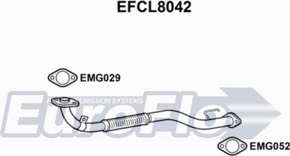 EuroFlo EFCL8042 - Tuyau d'échappement cwaw.fr