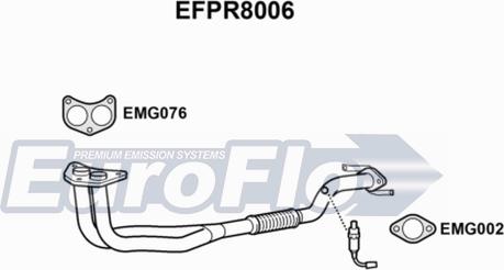 EuroFlo EFPR8006 - Tuyau d'échappement cwaw.fr