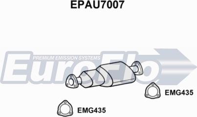 EuroFlo EPAU7007 - Filtre à particules / à suie, échappement cwaw.fr