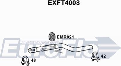 EuroFlo EXFT4008 - Tuyau d'échappement cwaw.fr