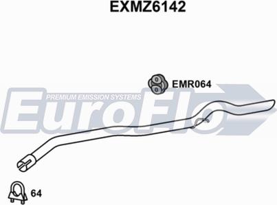 EuroFlo EXMZ6142 - Déflecteur de tuyau de sortie cwaw.fr