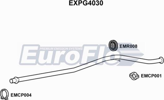 EuroFlo EXPG4030 - Tuyau d'échappement cwaw.fr