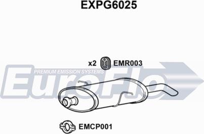 EuroFlo EXPG6025 - Silencieux arrière cwaw.fr