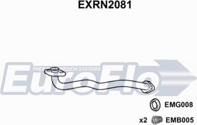 EuroFlo EXRN2081 - Tuyau d'échappement cwaw.fr