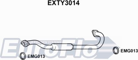 EuroFlo EXTY3014 - Silencieux central cwaw.fr