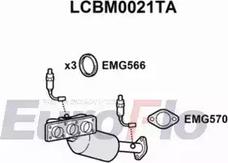 EuroFlo LCBM0021TA - Catalyseur cwaw.fr