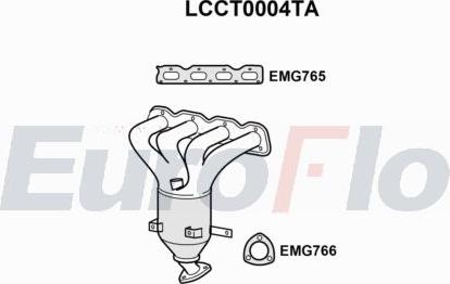 EuroFlo LCCT0004TA - Catalyseur cwaw.fr