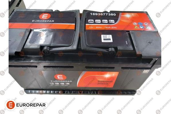 EUROREPAR 1693877380 - Batterie de démarrage cwaw.fr