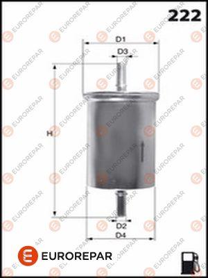 EUROREPAR 1643631780 - Filtre à carburant cwaw.fr