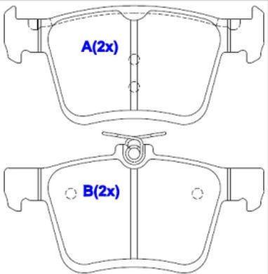 EUROREPAR 1643074580 - Kit de plaquettes de frein, frein à disque cwaw.fr