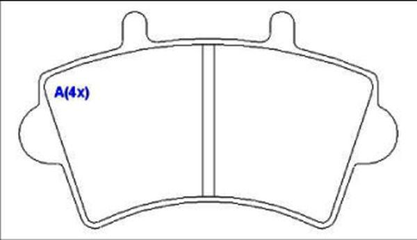 EUROREPAR 1643071580 - Kit de plaquettes de frein, frein à disque cwaw.fr