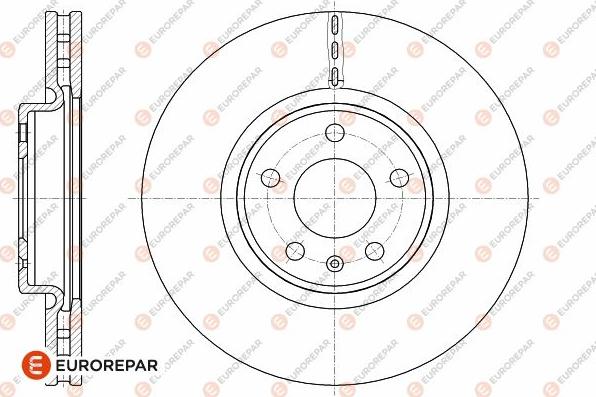 EUROREPAR 1642749880 - Disque de frein cwaw.fr