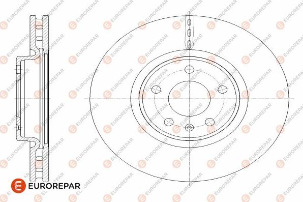 EUROREPAR 1642754180 - Disque de frein cwaw.fr