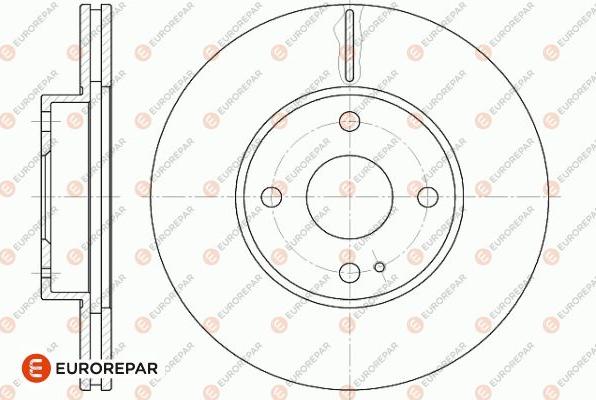 EUROREPAR 1642756580 - Disque de frein cwaw.fr