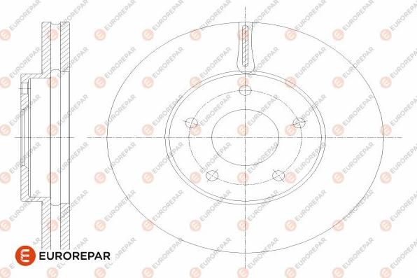 EUROREPAR 1642750580 - Disque de frein cwaw.fr