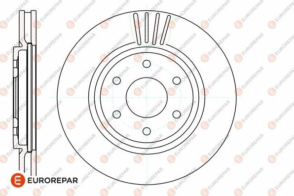 EUROREPAR 1642758580 - Disque de frein cwaw.fr