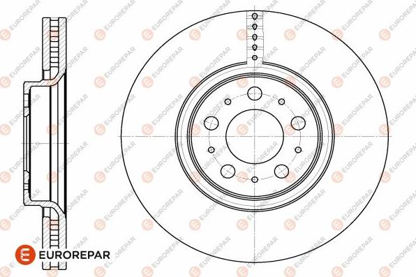 EUROREPAR 1642753880 - Disque de frein cwaw.fr