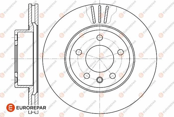 EUROREPAR 1642757980 - Disque de frein cwaw.fr