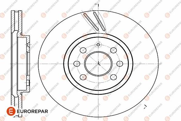 EUROREPAR 1642764080 - Disque de frein cwaw.fr