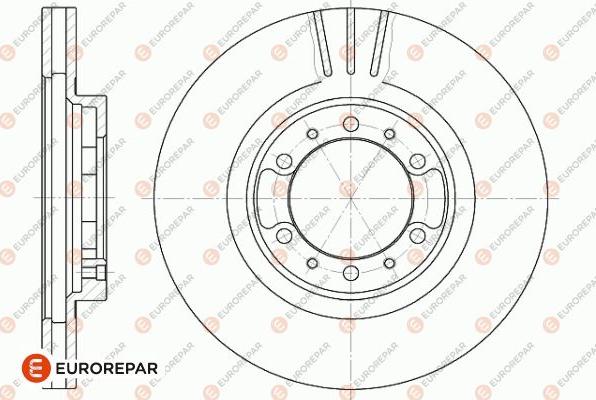 EUROREPAR 1642764180 - Disque de frein cwaw.fr