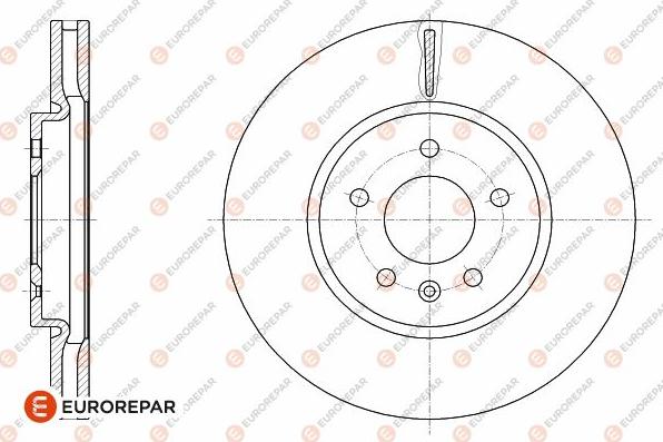 EUROREPAR 1642764880 - Disque de frein cwaw.fr